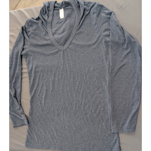 Pimatee Brand - Women's Lightweight Hoodie XL Sleeve V-Neck Tops - Picture 2 of 8